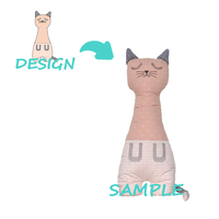 Peluche personnalisée de dessin animé - Cadeau promotionnel en peluche super douce pour les fêtes