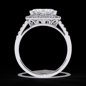 2.00 Carat IGI Certified Heart Cut Lab Grown Diamond Eco Friendly 18K Gold Customizable Engagement <b>Ring</b> From India - Product Image 2