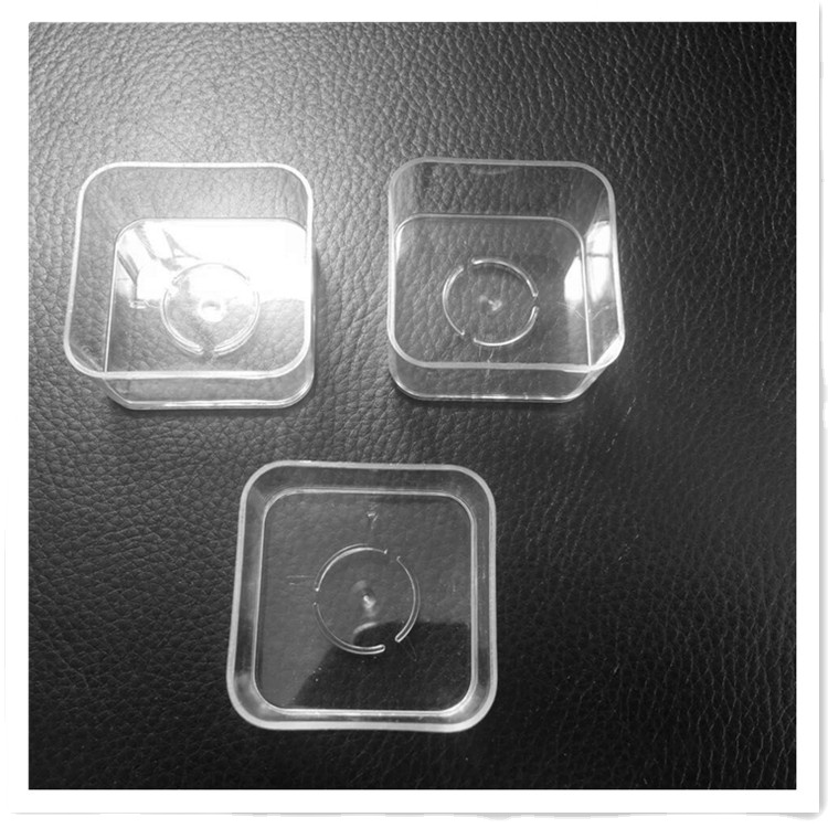 Factory Customize Square Shape Tealight Candle Containers For Decorations