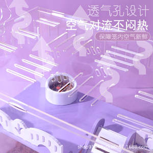 Cage pour hamster prix de gros petite bouteille d'eau pastorale bol de nourriture roue de course Cage pour hamster et animaux de compagnie - Product Image 4