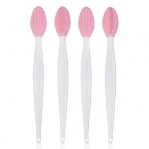 Beauty Skin Care Wash Face Silicone <b>Brush</b> Exfoliating Nose <b>Clean</b> Blackhead Removal <b>Brushes</b> Tools With Replacement Head - Product Image 1