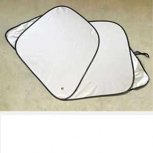 Parasoles Personalizados Jx para Parabrisas Delantero, de Poliéster con Protección UV, Doble Parasol Plegable de 2 Piezas con Logotipo para Auto - Product Image 4