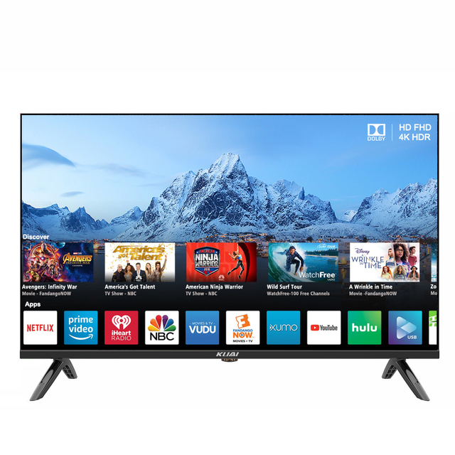 2K FHD Flat Screen Televisions China Factory Cheap Price OEM 24 32 43 inch Smart Android LCD LED TV