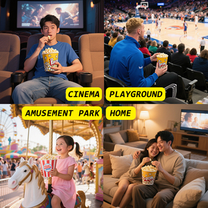 Vente en gros seau en papier personnalisé <span class=keywords><strong>de</strong></span> grande capacité seau d'emballage jetable <span class=keywords><strong>de</strong></span> pop-corn <span class=keywords><strong>de</strong></span> poulet frit - Product Image 4