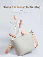 Massage facial à micro-courant 3 couleurs Compresse chaude Nettoyage en profondeur Dispositif de tonification faciale à haute vibration