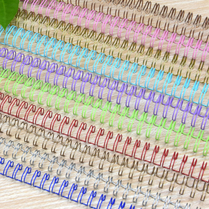 1/<span class=keywords><strong>2</strong></span> "12.7มม. สีดำสำหรับโน้ตบุ๊ค<span class=keywords><strong>3</strong></span>:1พิทช์34ห่วงปฏิทินโรงเรียนสำนักงานบ้านคู่ลวดผูกเงี่ยง - Product Image 2