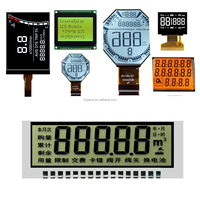Module d'affichage LCD segmenté personnalisable pour l'automobile TN HTN STN VA BTN avec module d'affichage COG COB Affichage tactile rond