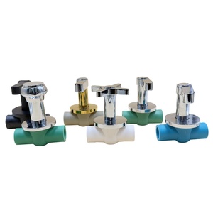 Rhtube 20-32Mm PPR Bóng Van Màu Xanh Lá Cây Trắng Đen Giấu Nước Nóng Có Thể Điều Chỉnh Phụ Kiện Đường Ống Của Nhãn Hiệu OEM - Product Image 1