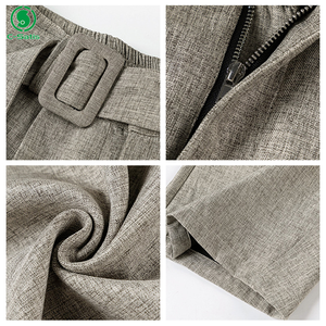 <span class=keywords><strong>Pantalon</strong></span> <span class=keywords><strong>Chino</strong></span> Homme Automne <span class=keywords><strong>Pantalon</strong></span> Plissé Jambe Droite 3D Drapé Coupe Conique Old Money Esthétique Ceinture Amovible <span class=keywords><strong>Pantalon</strong></span> Décontracté - Product Image 5