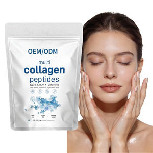 OEM ODM マルチコラーゲンペプチド 抗酸化作用のある美白サプリメントパウダー 女性の肌サポート ビタミンC ヒアルロン酸配合 - Product Image 1