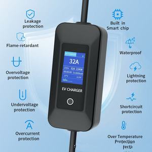 Chargeur EV portable OEM 16A <span class=keywords><strong>3</strong></span>,5 kW Type 2, courant réglable, certifié CE RoHS pour VW ID.4, <span class=keywords><strong>Tesla</strong></span> Model <span class=keywords><strong>3</strong></span>, BYD Atto <span class=keywords><strong>3</strong></span> - Product Image 3