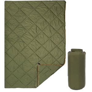 Manta de Plumón para Acampar al Aire Libre, Manta de Viaje Portátil, Rellena de Plumón de Pato, Resistente al Agua, de Nailon - Product Image 1