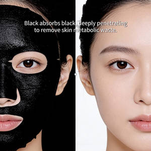 Y292 OEM Japón, Fibra de Carbón Vegetal Binchotan, Tela Negra de Limpieza, Tela No Tejida para Hombre, Material para Mascarilla Facial para Hombre - Product Image 2