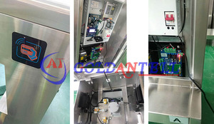 Taşınabilir turnike yaya trafiği için/mobil trafik hızlı bariyer kapısı giriş - Product Image 3