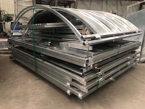 Stylo de travail du bétail portable Courses de bétail et corrals Alley-Équipement de manutention du bétail Bacs de foule en acier - Product Image 6