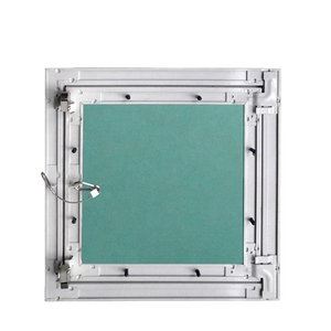 Pannello di accesso a filo muro Eayvent con pannello in gesso verde e profilo in alluminio per soffitto e parete, con portello di accesso e telaio di copertura - Product Image 5