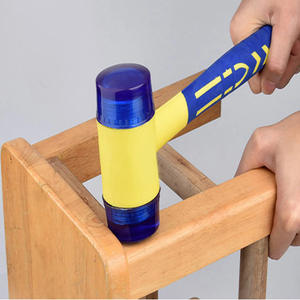 Martillo de Instalación Integrado con Mango de Plástico, Martillo de Goma para el Hogar, para Teñir, Decorar y Colocar Azulejos, con Cabeza Intercambiable - Product Image 3