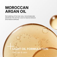 Delofil Fabricant d'huile capillaire Huile d'argan marocaine pour cheveux bouclés naturels Hydrater Réparation Lisse Soin bio Huile essentielle pour cheveux