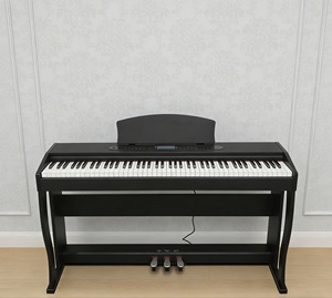 88 Key Weighted Hammer Action Digital Piano with 800 Tones, <b>MIDI</b> & <b>USB</b> Connection for Beginners, Kids and Professional Use - Product Image 1