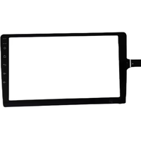 9H kaca antigores layar sentuh Digitizer untuk TEYES CC3 navigasi mobil 9-10.2 inci Sensor kapasitif Panel dengan 1 tahun garansi
