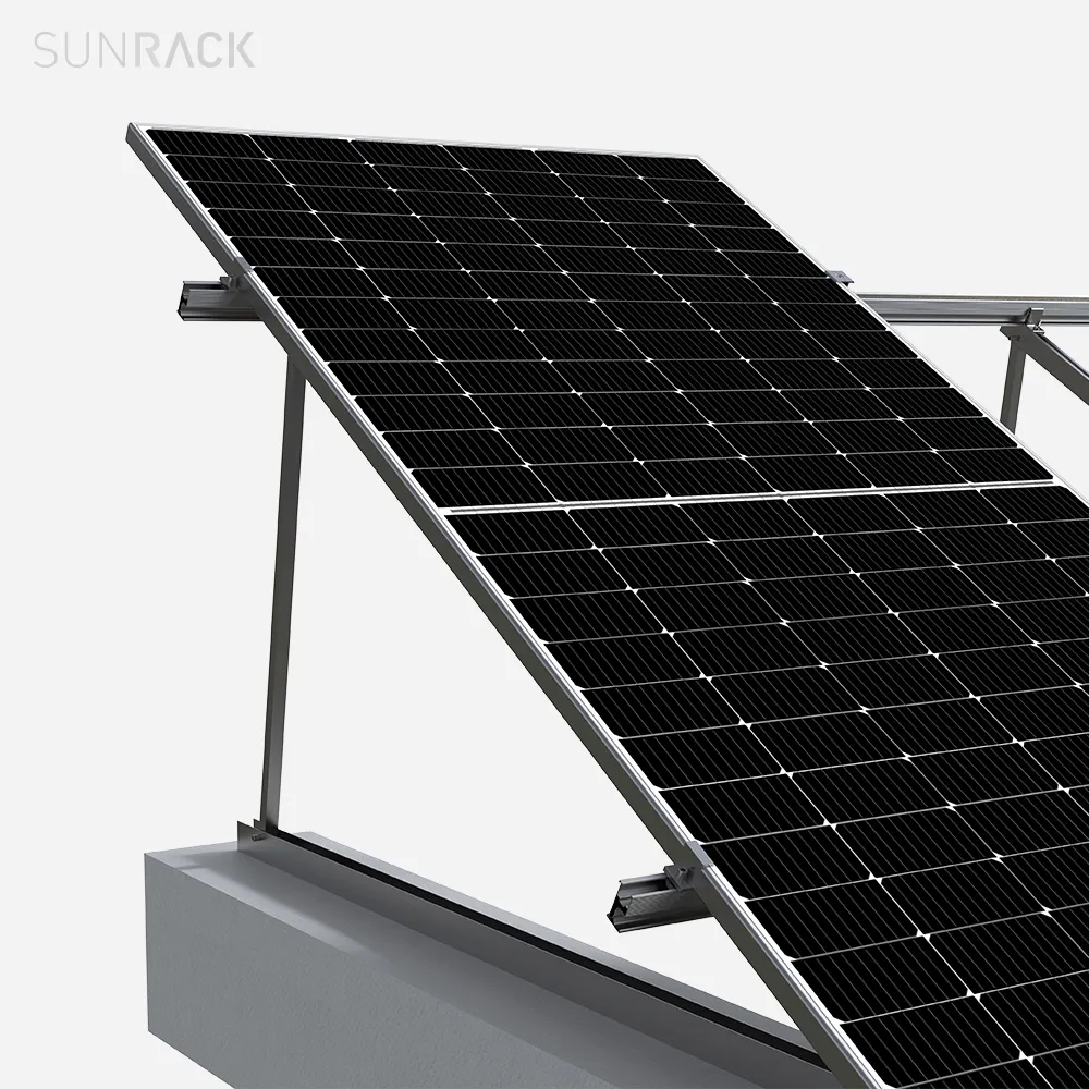 Sunrack Solar Pv Montagesysteem Platte Tegel Metalen Dak Grondkanteling Rekken Systemen