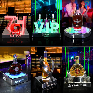 Zh Live Elite Xo <b>Display</b> <b>Rack</b> With Led Lighting For Bar Nightclub Ktv Party Decor Glam Style - Product Image 4