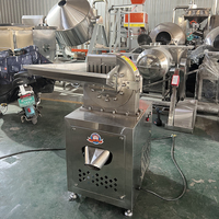 Broyeur à disques industriel électrique Saturn en acier inoxydable SUS304L/SUS316L 7,5 kW, broyeur d'épices haute vitesse pour aliments