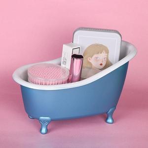 Bathtub Storage <b>Box</b> 25x13x15cm PS Cosmetic Organizer For <b>Makeup</b> Storage - Product Image 2