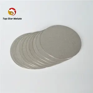 TITST pure titanium metal sintered porous filter disc/plate