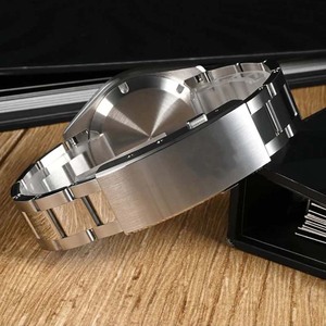 Montre automatique classique GMT avec saphir, revêtement AR luminescent, étanche, montre-bracelet pour homme - Product Image 3