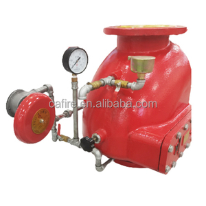 Đỏ zsfc DN100/150/200 dễ uốn sắt mặt bích loại Kiểm tra khô van báo động - Product Image 2