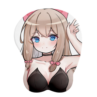 Vigreat 3D Anime tapis de souris personnalisé avec repose-poignet Sublimation tapis de souris tapis de souris en silicone