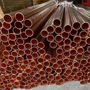 Tuyau en cuivre à 99,9 % de pureté pour applications aérospatiales et sous-marines, normes ASTM, utilisation pour conduites d'eau, traitement par cintrage - Product Image 4