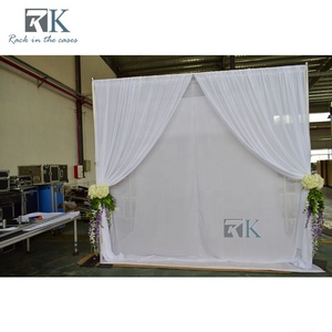 Wedding <b>Backdrop</b> Pipe Stand Artificial Design <b>Frame</b> Pipe Drape Sets - Product Image 5
