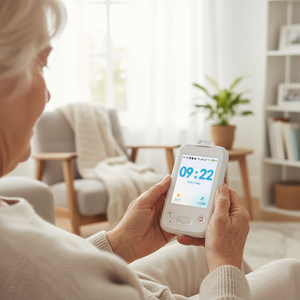 Tarjeta Inteligente 4G HC07 con Batería <span class=keywords><strong>de</strong></span> 1500mAh <span class=keywords><strong>de</strong></span> Larga Duración, Pantalla HD <span class=keywords><strong>de</strong></span> 2.83 Pulgadas, GPS BeiDou, Llamada SOS, para Personas Mayores - Product Image 1