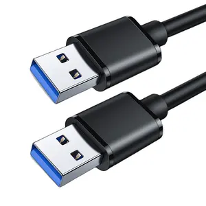 Essager Cáp Nối Dài USB Sang USB Loại A Đầu Đực Sang Đầu Đực USB 3.0 Mở Rộng Cho Bộ Tản Nhiệt Đĩa Cứng Cáp Nối Dài Webcom USB3.0