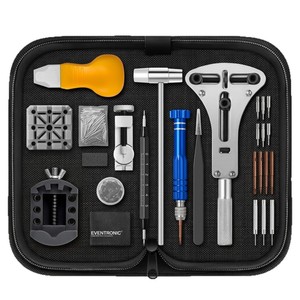 Eventronic 149 Piece Watch Repair Tool Kit Stainless Steel Watch Strap Removal Battery Replacement Case Back Opening Tools - Product Image 2