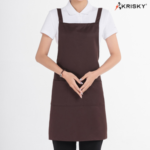 Bán buôn có thể giặt đầu bếp mặc nhà hàng Nhà Bếp Nấu Ăn Tạp dề biểu tượng tùy chỉnh cửa hàng đồng phục - Product Image 4