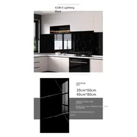 Autocollants Muraux Marbre Adhésifs Étanche Pellicules Décoratives pour la Rénovation du Salon et de la Chambre