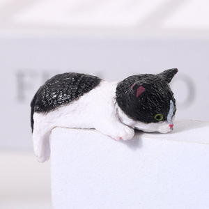 Wholesale Mini Cute <strong>Cat</strong> <strong>Figurine</strong> for Cross-border Office, Computer, Car Center Console, Display Screen, Edge Decoration <strong>Figurine</strong> - Product Image 6