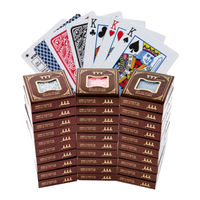 Cartes à jouer de poker en plastique 100% imperméables TC Custom, modèle de jeu divertissant 777 521