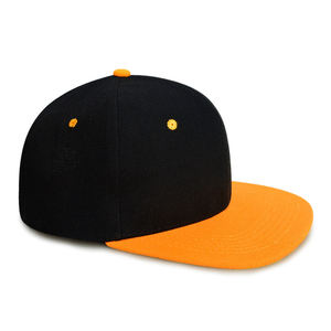 หมวกเบสบอลปีกแบนสีตามสั่ง หมวกเบสบอลคุณภาพสูงพร้อมปีกแบนแบบ Snapback หมวกโปรโมชั่น - Product Image 4