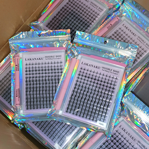 LAKANAKU Extensions de <span class=keywords><strong>cils</strong></span> en bouquets logo Cluster Lash - Product Image 1