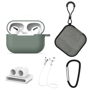 Pour étui <span class=keywords><strong>airpods</strong></span> <span class=keywords><strong>3</strong></span>, 2021 nouvel étui en caoutchouc de silicone 5in1 pour apple <span class=keywords><strong>airpods</strong></span> 3rd - Product Image 2