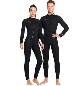 Dive Sail Wet Suits 3mm Néoprène <span class=keywords><strong>Combinaison</strong></span> une pièce avec manches longues pour le surf Lance Pêche Natation-<span class=keywords><strong>Combinaison</strong></span> humide pour hommes femmes - Product Image 3