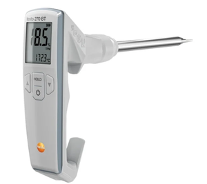 Testeur d'huile de friture Testo 270 BT pour la mesure du TPM dans la cuisine des restaurants, contrôle de la qualité des aliments - Product Image 1