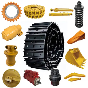 Catena di binari Assy per escavatore per cingoli per escavatore D4C 42 collegamenti - Product Image 4