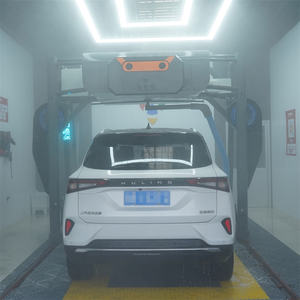 Industrielle Elektrische Stahl-Waschanlage mit Geringer Wartung, <span class=keywords><strong>360</strong></span>° Berührungslose Vollautomatische Autowaschanlage für Waschanlagen-Geschäfte - Product Image 2