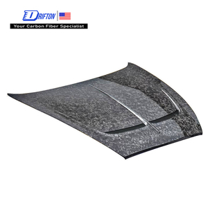 Capot moteur en fibre de carbone sèche style Continental MSY pour Bentley Continental GT & GTC 2025+ - Product Image 1