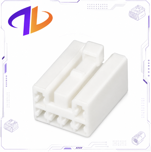 MG610152 ขั้วต่อสายไฟรถยนต์แบบไม่ปิดผนึก ซีรีส์ 090 ขนาด 2.3 มม. แบบ 6 ขา ตัวผู้/ตัวเมีย ทำจากทองแดงธรรมชาติ ใช้ได้กับสายไฟรถยนต์ - Product Image 1